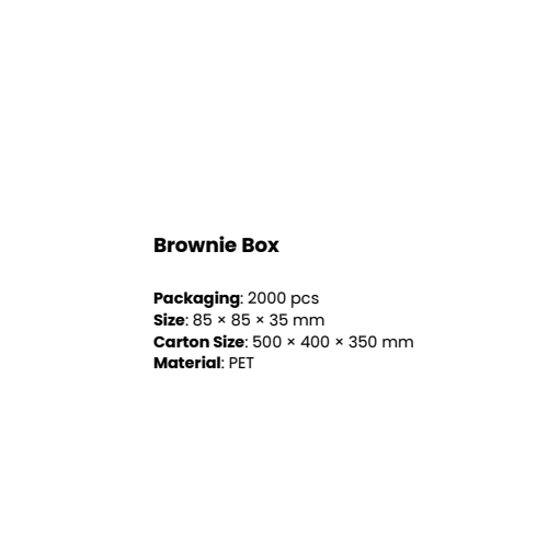 Brownie Box
